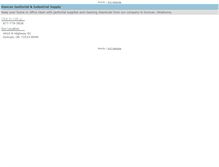 Tablet Screenshot of duncanjanitorial.com